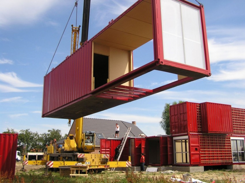 Технология строительства дома из контейнеров