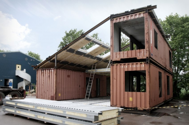 Технология строительства дома из контейнеров