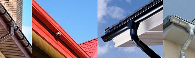 Устройство и монтаж системы водостока для крыши