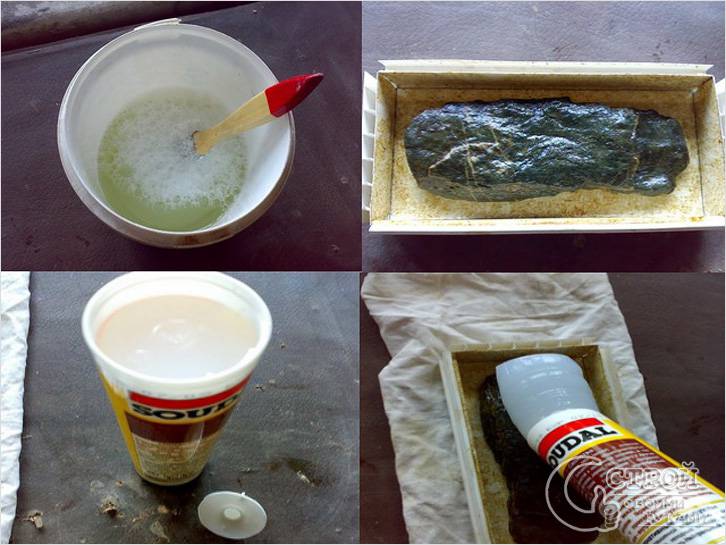 Как сделать искусственный камень