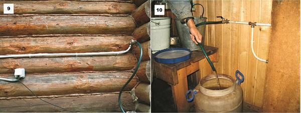 Водоснабжение бани из водоема своими руками: схемы, монтаж
