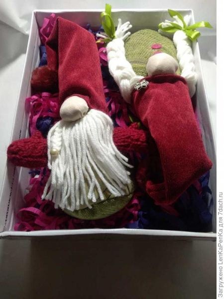 Скандинавский гном - новогодняя интерьерная игрушка своими руками. Мастер-класс с фото