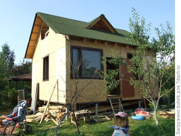 Каркасный дом - личный опыт постройки каркасного дома за лето
